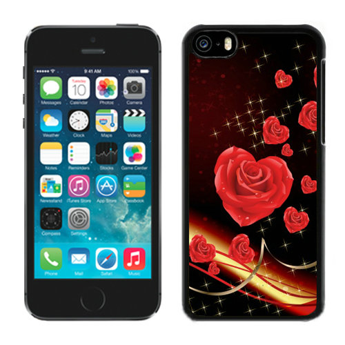 Valentine Rose Love iPhone 5C Cases CLF - Click Image to Close